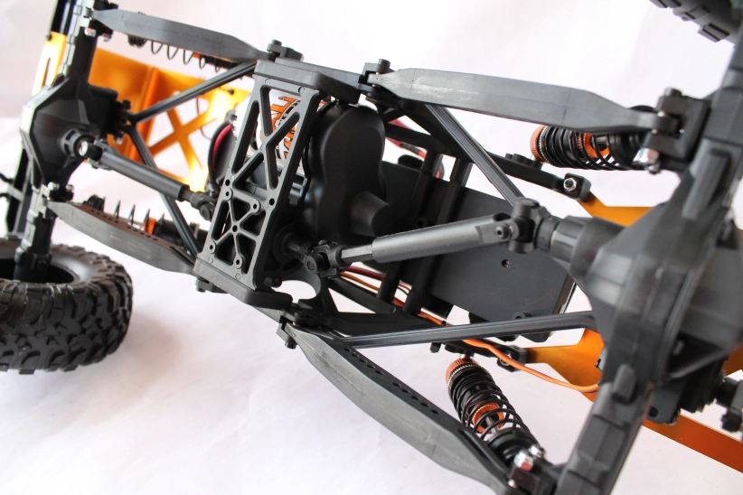 RC auto DF-4J XXL CRAWLER 2020, oranžový