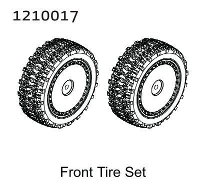 1210017 - Front Pre-glued Tire Set - Buggy (2)