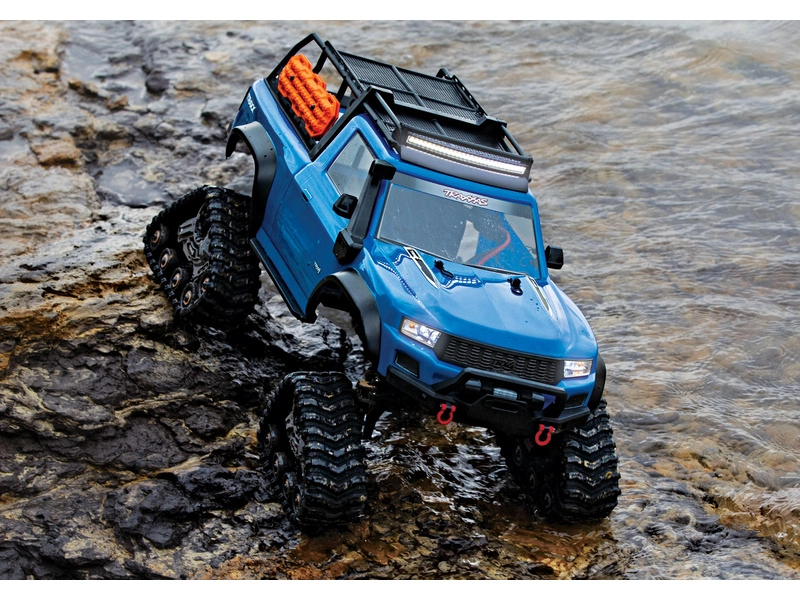 RC auto Traxxas TRX-4 Traxx 1:10, modrá