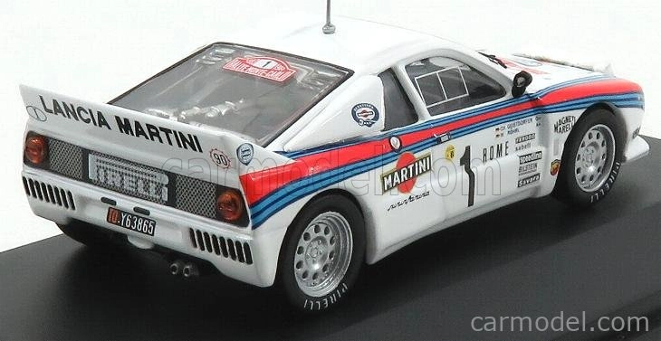 Cmr Lancia 037 Martini N 1 Winner Rally Montecarlo 1983 Walter Rohrl - Christian Geistdorfer 1:43 Bílá