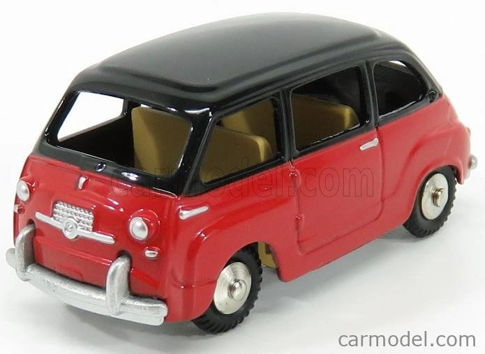 Edicola Fiat 600 Multipla I Series 1956 1:48 Červená Černá