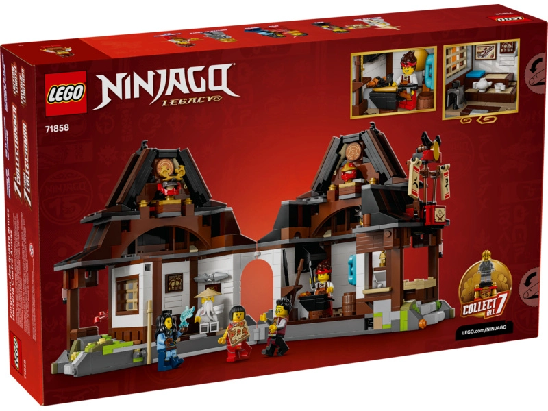 LEGO Ninjago - Kovárna Čtyři zbraně: 15 let NINJAGO