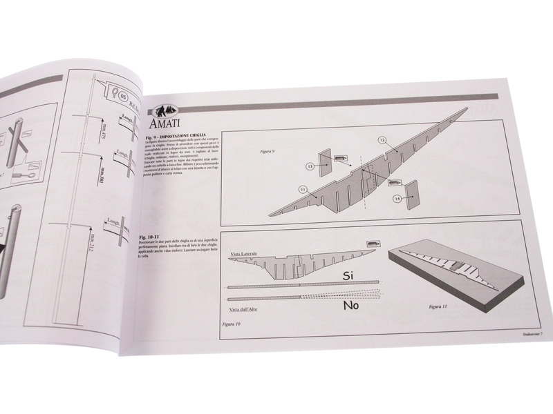 AMATI Endeavour plachetnica 1934 1:80 kit