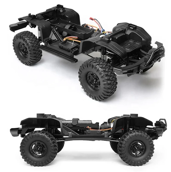 RC auto Trail Crawler, červená