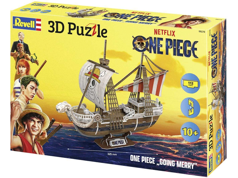 Revell 3D Puzzle – One Piece Flying Lamb/Going Merry