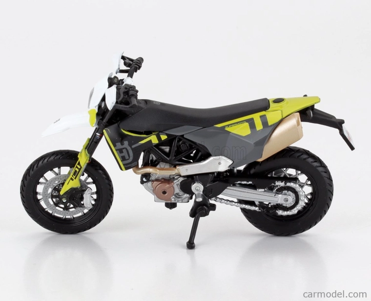 Maisto Husqvarna Husky 701 Supermoto 2023 1:18 čierno-žltá