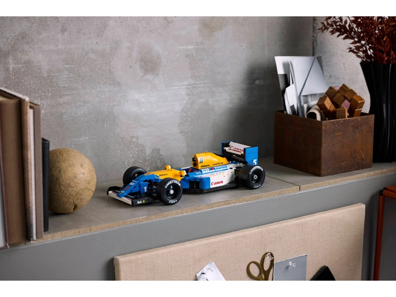 Ikony LEGO - Williams Racing FW14B a Nigel Mansell