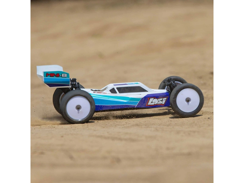 Losi Mini-B 1:16 Buggy Brushless RTR červená