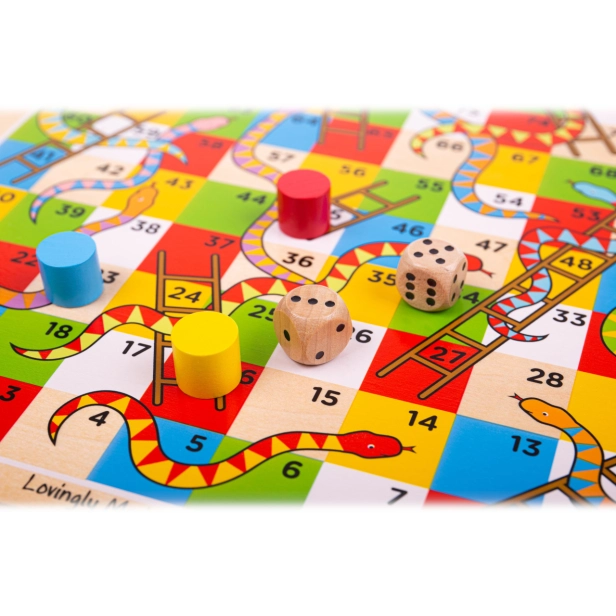 Bigjigs Toys Hady a rebríky 2 - poškodený obal
