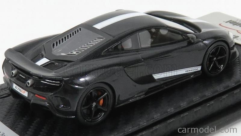 Tecnomodel Mclaren 675lt Kenwood Jvc Concept Edition 2016 1:43 Black Met
