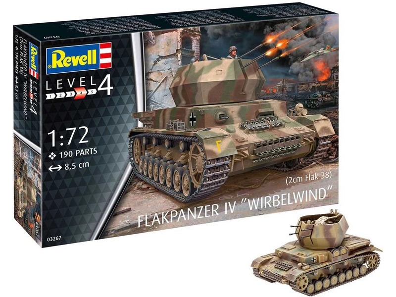 Revell Flakpanzer IV Wirbelwind (Flak 38) (1:72)