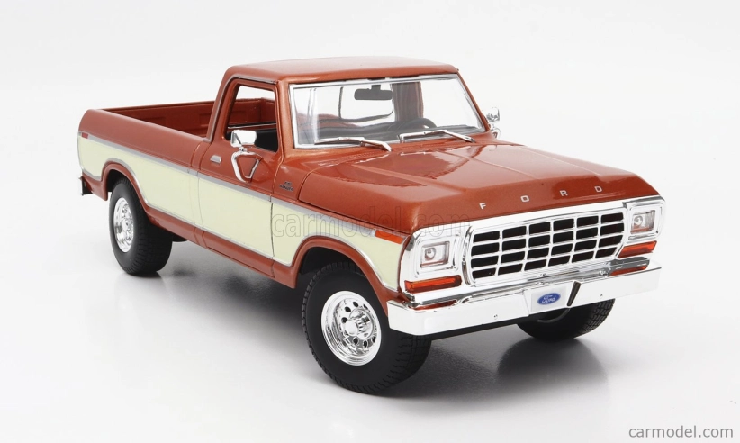 Maisto Ford usa F-150 Pick-up 1979 1:18 Hnědá Bílá