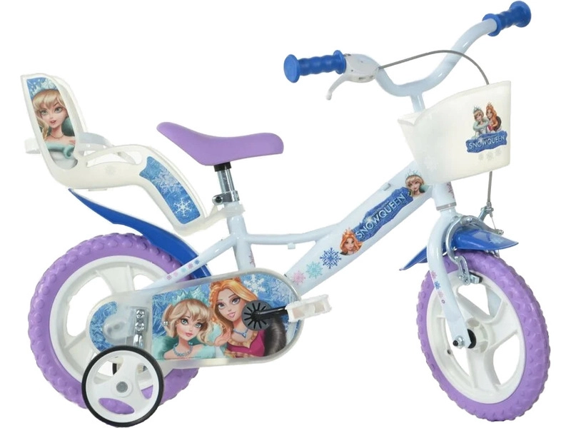 DINO Bikes - Dětské kolo 12" Snow Queen