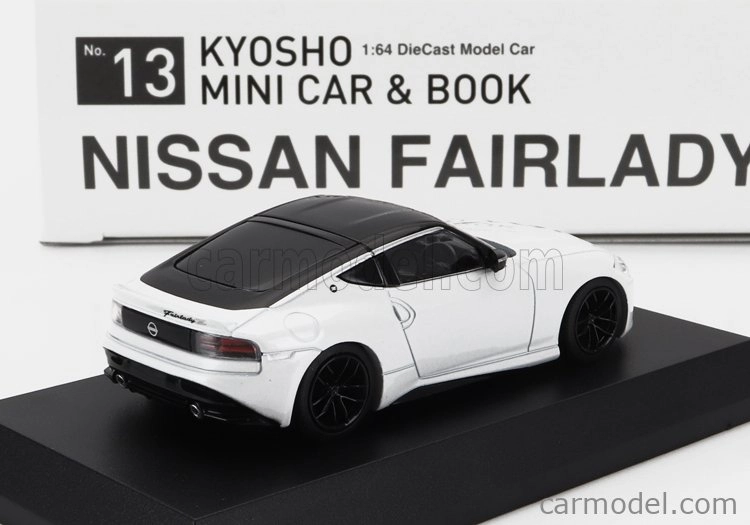 Kyosho Nissan Fairlady Z Coupe 2023 1:64 Bílá Černá