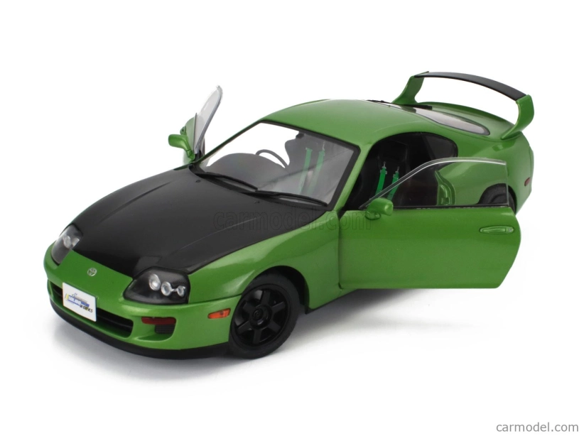 Solido Toyota Supra Mkiv (a80) Coupe 1993 1:18 Zelená čierna