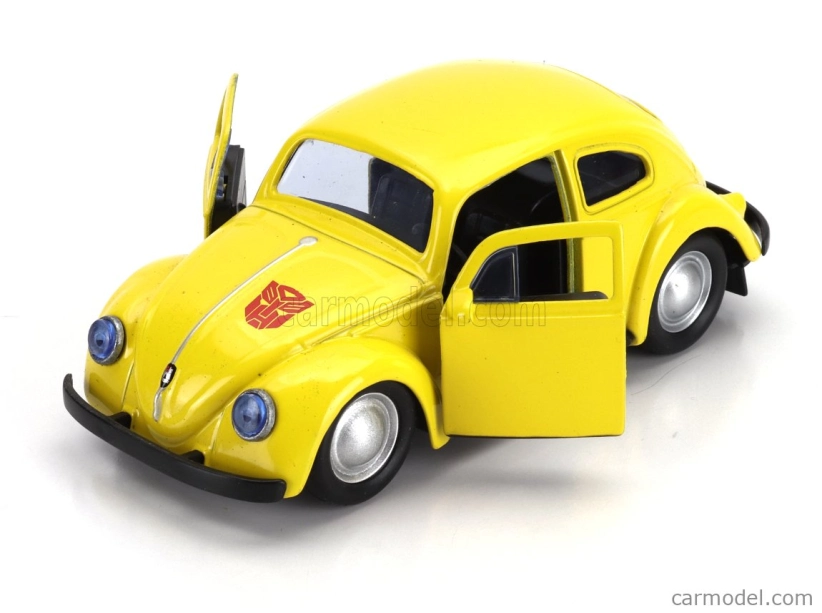 Jada Volkswagen Beetle 1969 - Bumblebee Transformers - film 1:32 Žltá