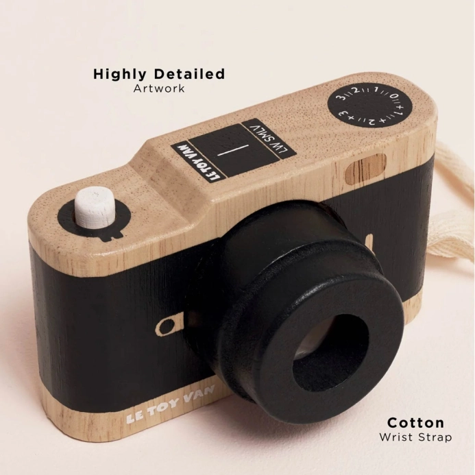 Le Toy Van Dřevěný retro fotoaparát
