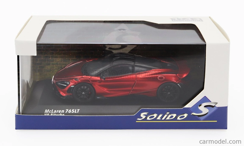 Solido Mclaren 765lt V8 Biturbo 2020 1:43 Red