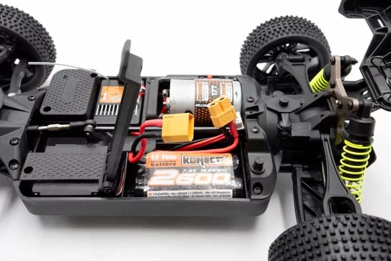 SBX Buggy 1/12 XL - 2,4 GHz RTR (4WD), červená