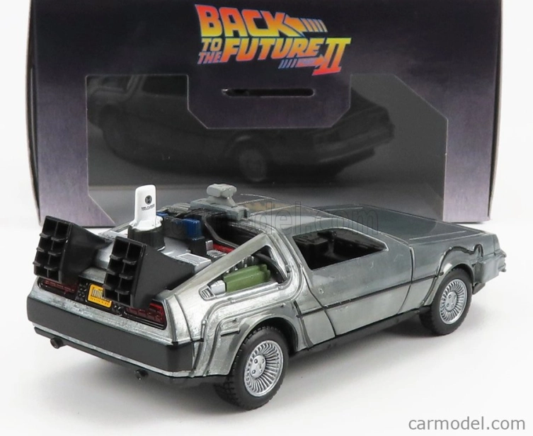 Jada De lorean Time Machine - Back To The Future 2 - Ritorno Al Futuro 2 1:32 Silver