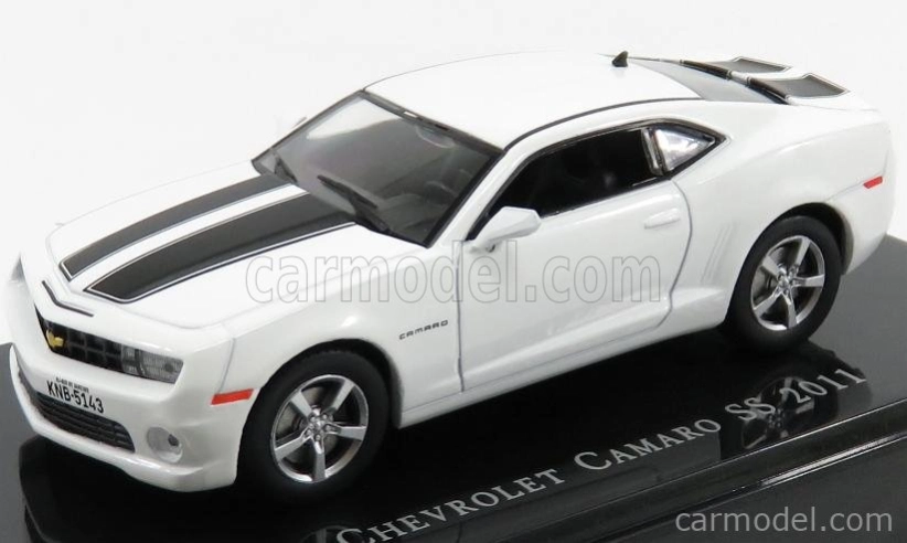 Edicola Chevrolet Camaro Ss 2011 1:43 biela čierna