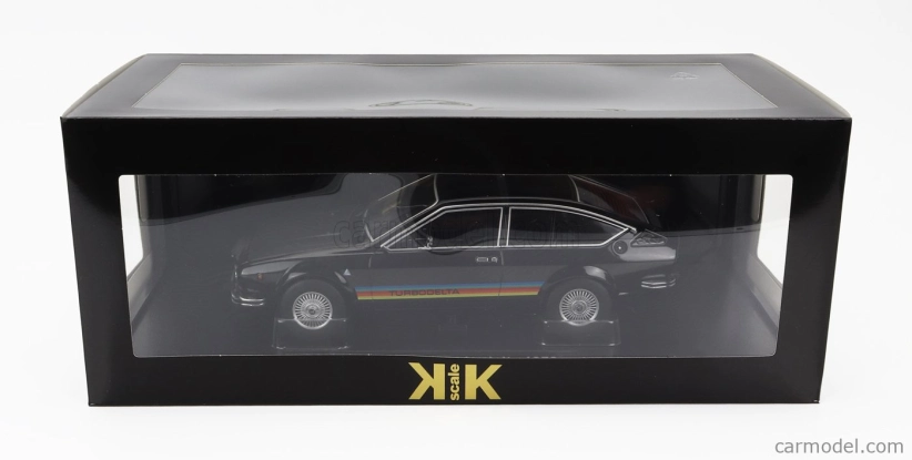 Alfa romeo Alfetta 2000 Gtv Turbodelta 1979 v mierke 1:18 2 tóny čierna