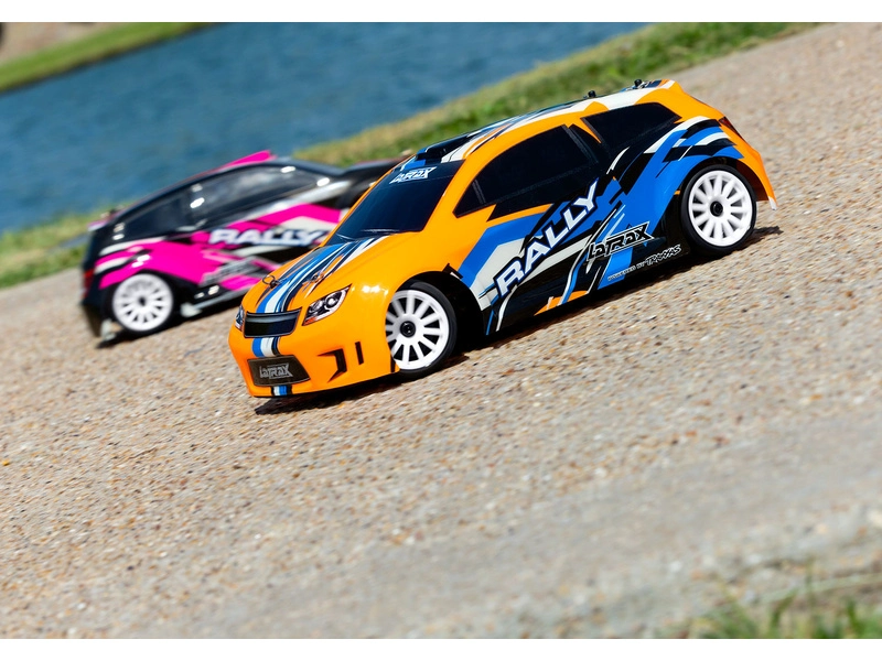 RC auto Traxxas Rally 1:18 4WD RTR, červená