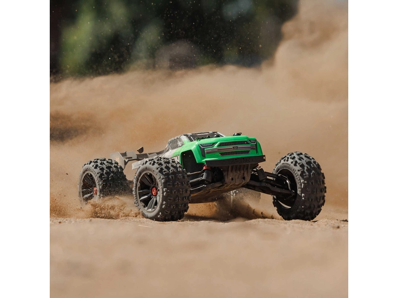 RC auto Arrma Kraton 4S V2 BLX 1:10 4WD RTR, zelené
