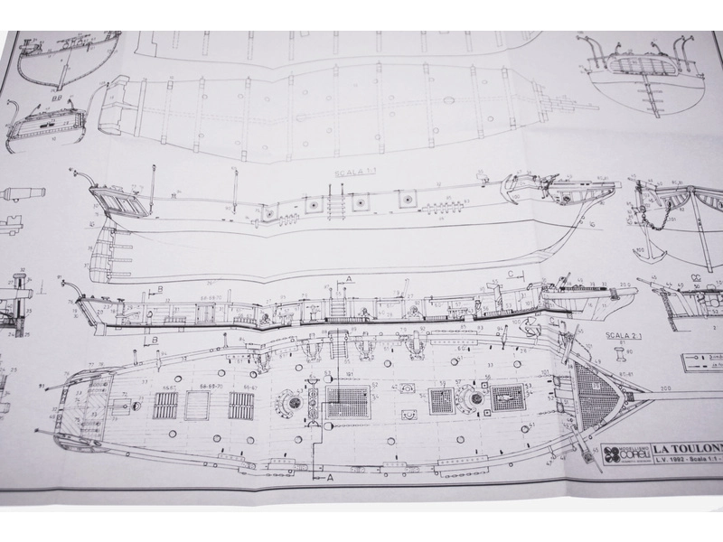 COREL La Toulonnaise 1823 1:75 kit