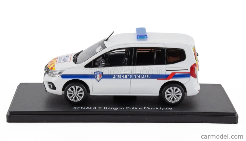 Eligor Renault Kangoo Police Municipale 2023 1:43 Bílá Modrá