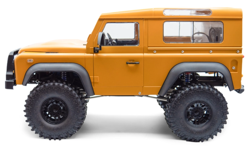 RC auto Land Rover Defender 90 1:10, oranžová