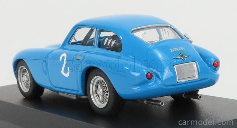 Art-model Ferrari 166mm Berlinetta Ch.0042 N 2 4th Circuito Do Porto 1950 Y.simon 1:43 Modrá
