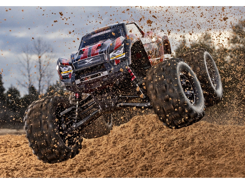 RC auto Traxxas X-Maxx 8S Belted 1:5 4WD RTR, oranžová