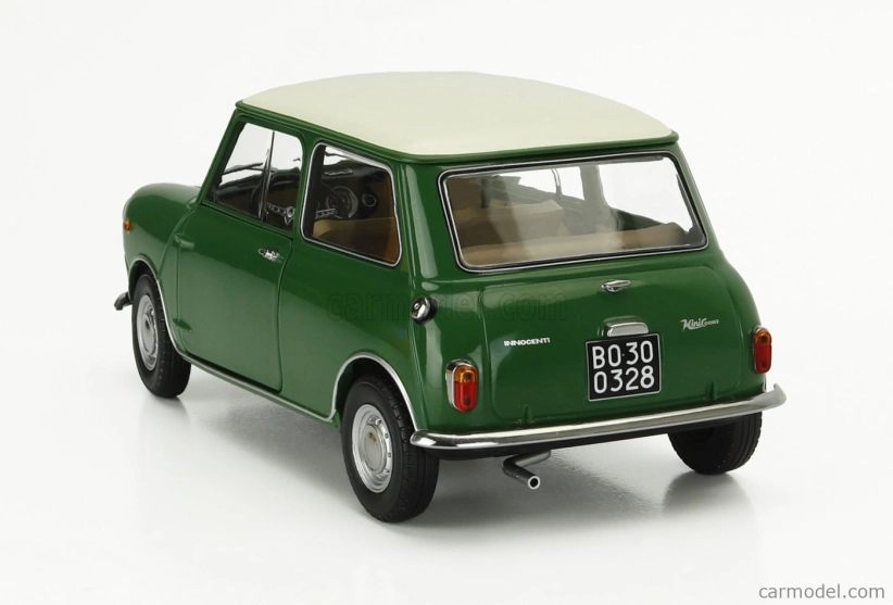 Mitica-diecast Innocenti Mini Cooper Mk1 1966 1:18 Zelená slonovina