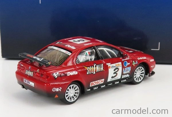 Ricko Alfa romeo 156 Gta N 3 Etcc Season 2003 N.larini 1:87 Red