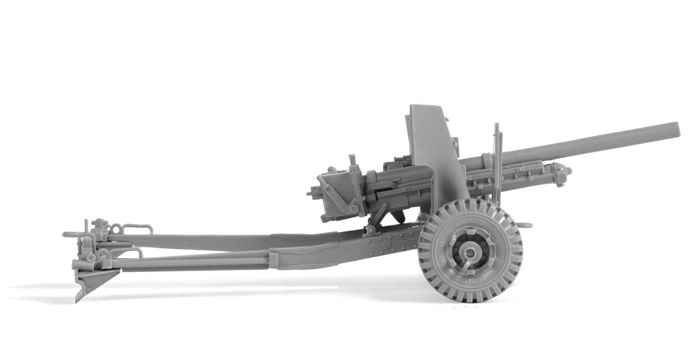 Zvezda Krupp British Anti Tank Gun Military 1:35 /