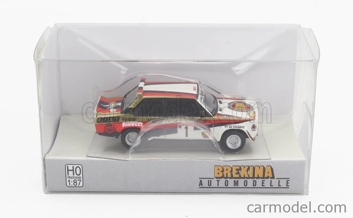 Brekina plast Fiat 131 Abarth N 1 1:87, bílá