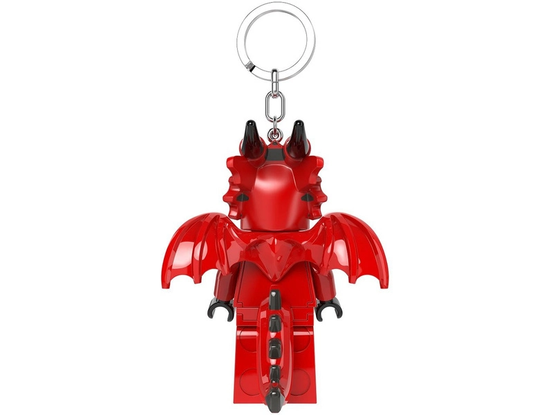 LEGO svietiaca kľúčenka – Červený drak