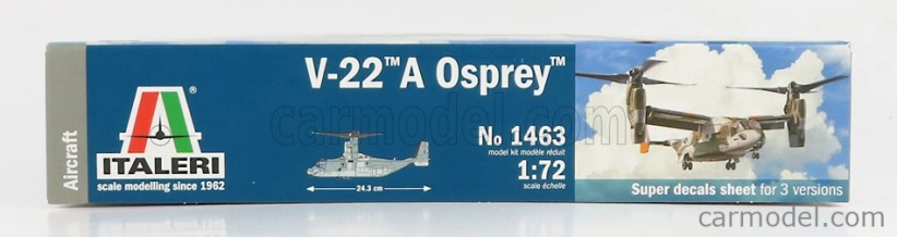 Italeri Boeing V-22a Osprey Airplane Military 2005 1:72 /