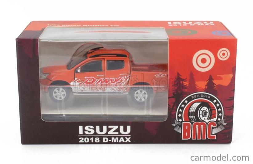 Bm-creations Isuzu D-max Pick-up Double Cabine 2018 1:64 Orange