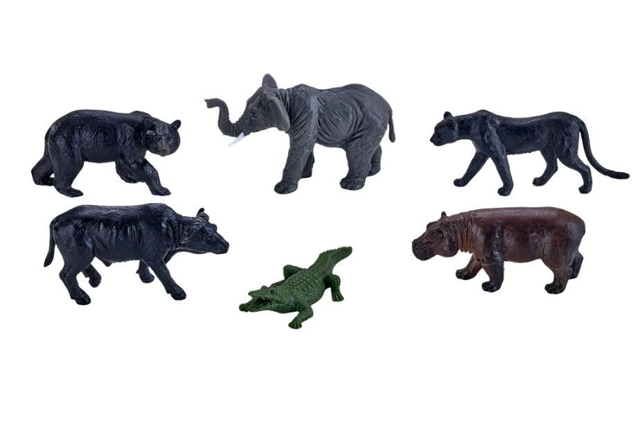 Mojo Mini svět Africká zvířátka sada 6 ks - různé sady