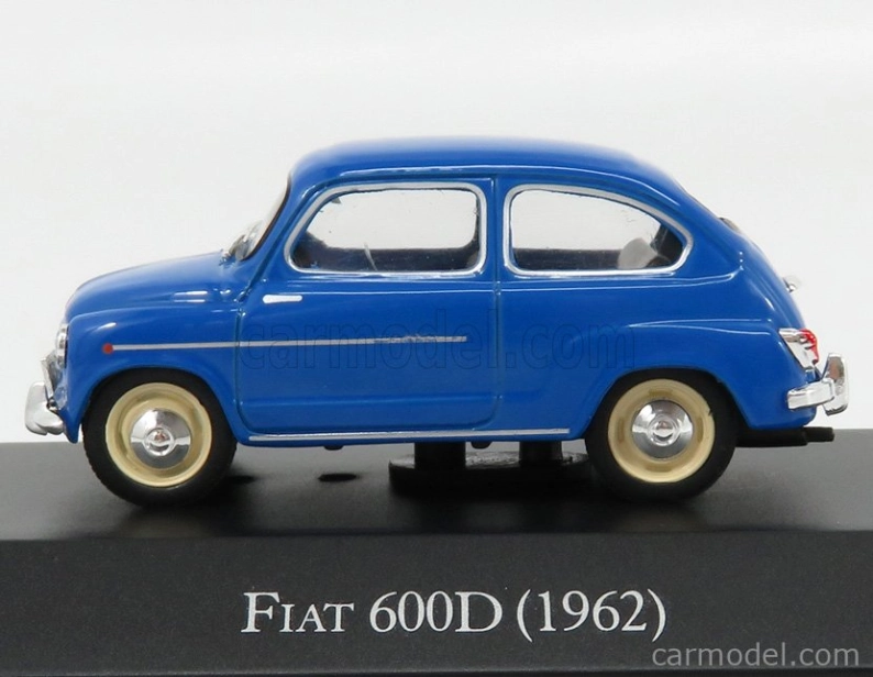 Edicola Fiat 600d 1962 1:43 Modrá