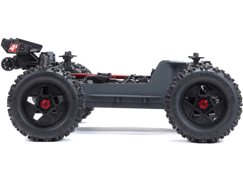 RC auto Arrma Outcast 4S V2 BLX 1:10 4WD RTR, červené