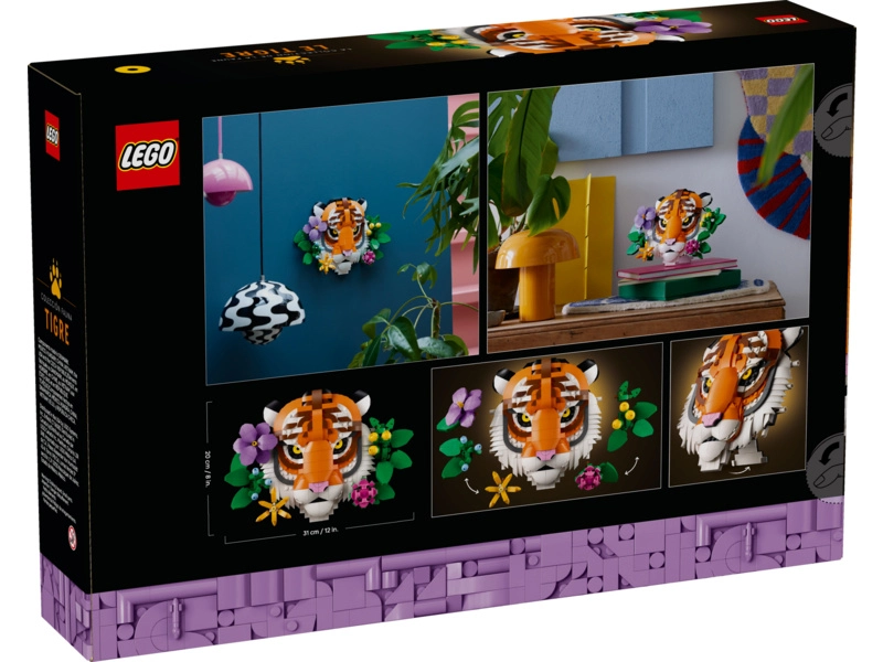 LEGO Art - Zvieracia kolekcia - Tiger