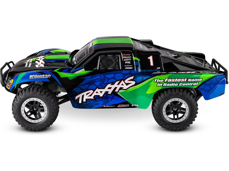 RC auto Traxxas Slash 1:10 VXL HD RTR, zelená