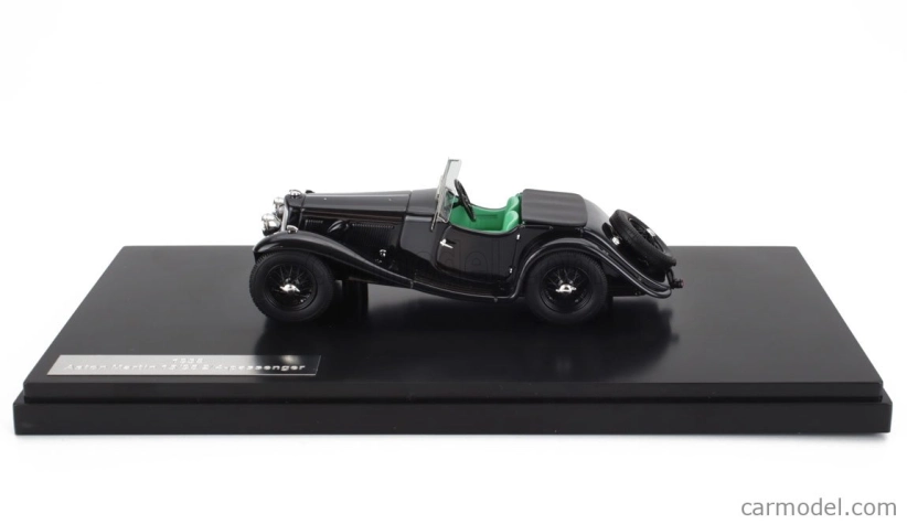 Matrix scale models Aston martin 15/98 2-4 Seater Roadster Open 1938 1:43 Black