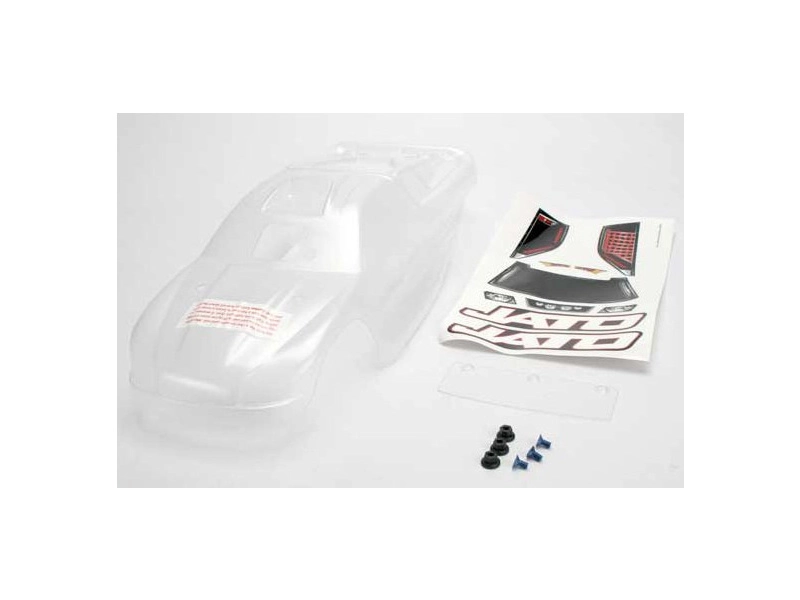 Traxxas karosérie číry, nálepky: Jato 3.3