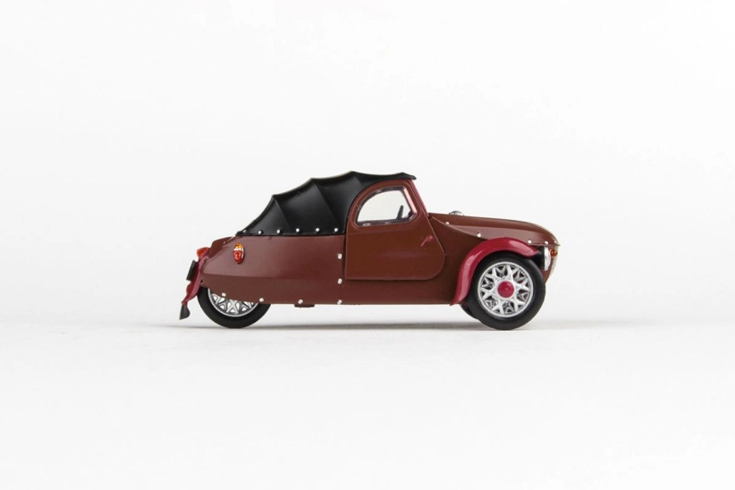 Abrex Velorex 16/350 (1966) 1:43 – hnedá/čierna/vínová