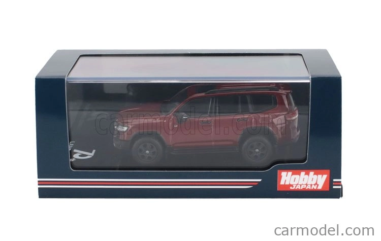 Zapaľovanie - model Toyota Land Cruiser (ja300w) Gr Sport 2023 1:64 Red Met