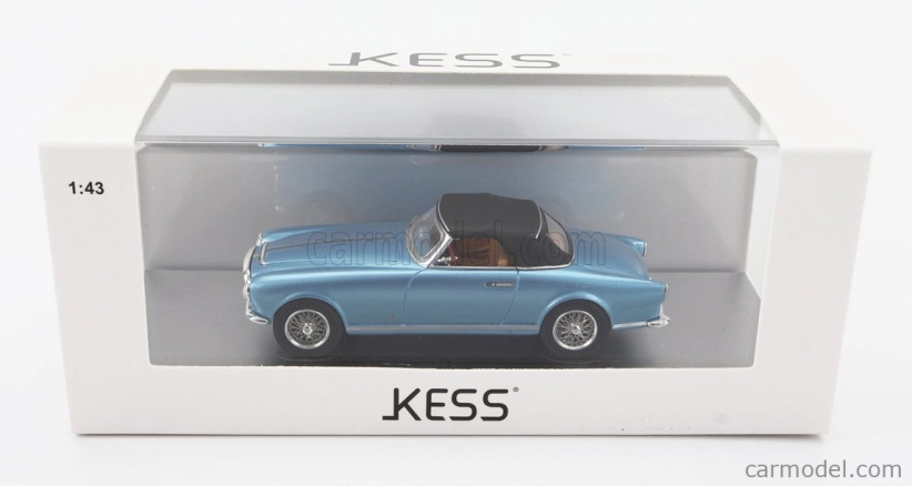Kess-model Ferrari 212 Inter Sn0235eu Cabriolet Closed 1952 1:43 Light Blue With Black